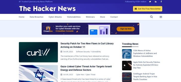 The Hacker News Blog Image